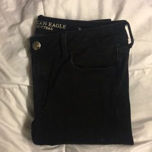 American Eagle Black Jegging *never worn*